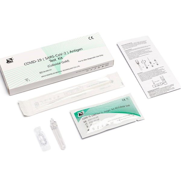Kit test nhanh DEEP BLUE Covid-19 Colloidal Gold (Đức) thùng 1100 test