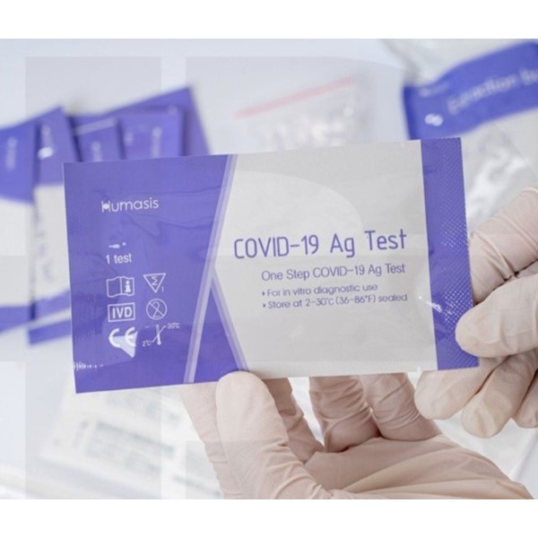 1 BỘ – Kit test nhanh HUMASIS Covid-19 Ag Test (Hàn Quốc)