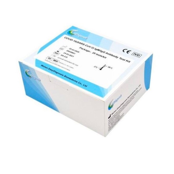 1 BỘ – Kit test nhanh nước bọt EasyDiagnosis – COVID-19
