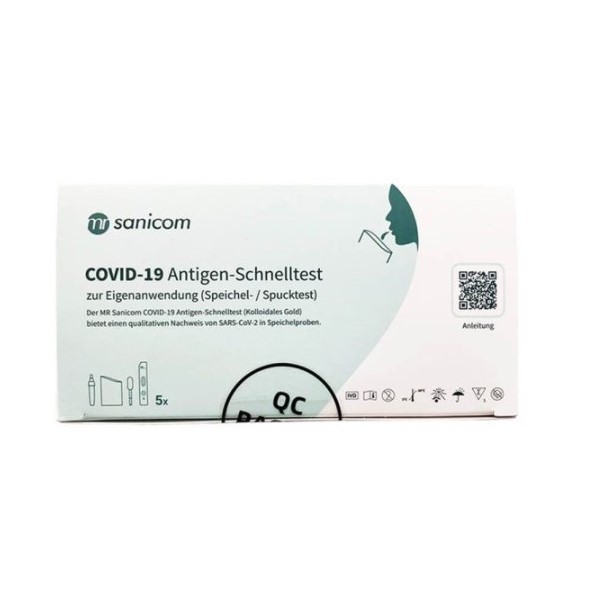 Que test nhanh nước bọt MR Sanicom (Đức)