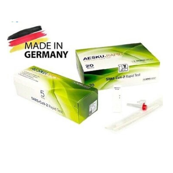 Kít test nhanh AESKU.RAPID SARS-CoV-2 (Đức) (thùng 1100 test )