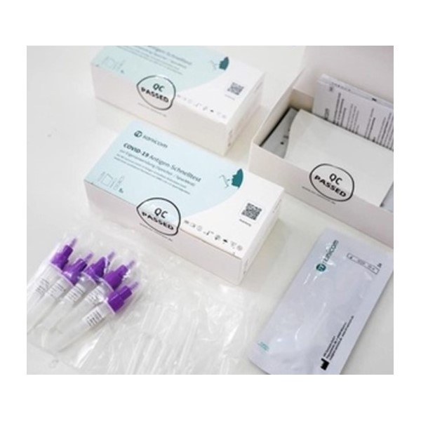 1 HỘP (5 BỘ) – Kit test nhanh nước bọt MR Sanicom (Đức)